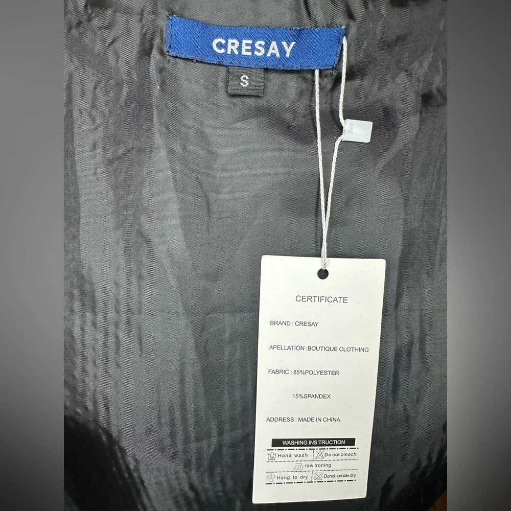 Cresay Multicolor Sequin Bomber‎ Jacket – Size Small